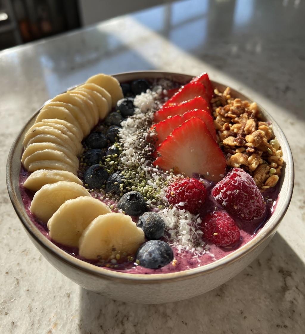 super thick smoothie bowl