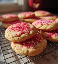 valentine butter cookies