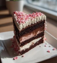 valentine cake heart shape