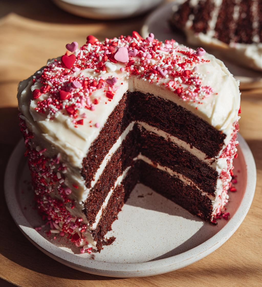valentine cake