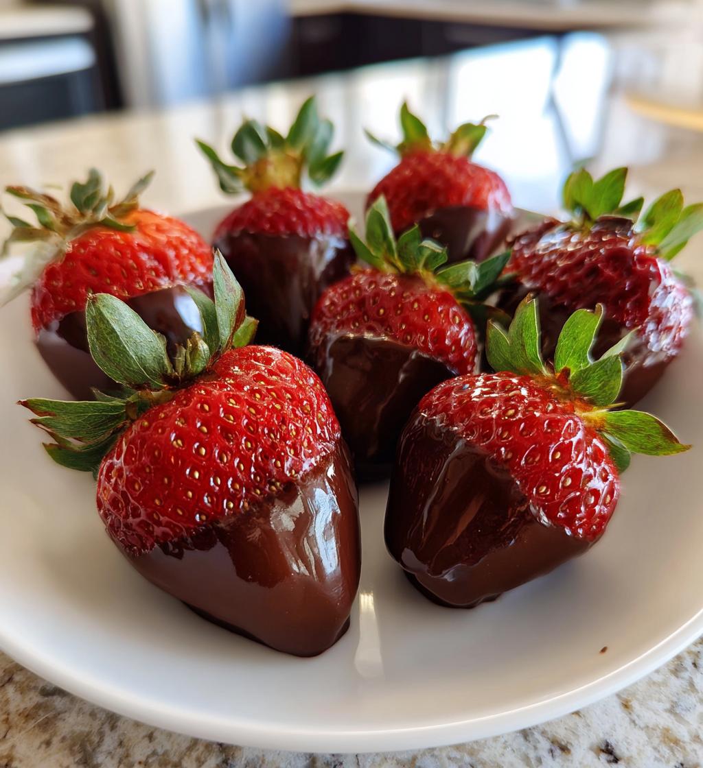 valentine chocolate covered strawberries