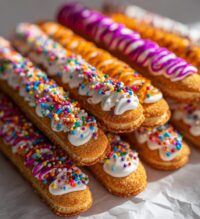 valentine cookie sticks decorated