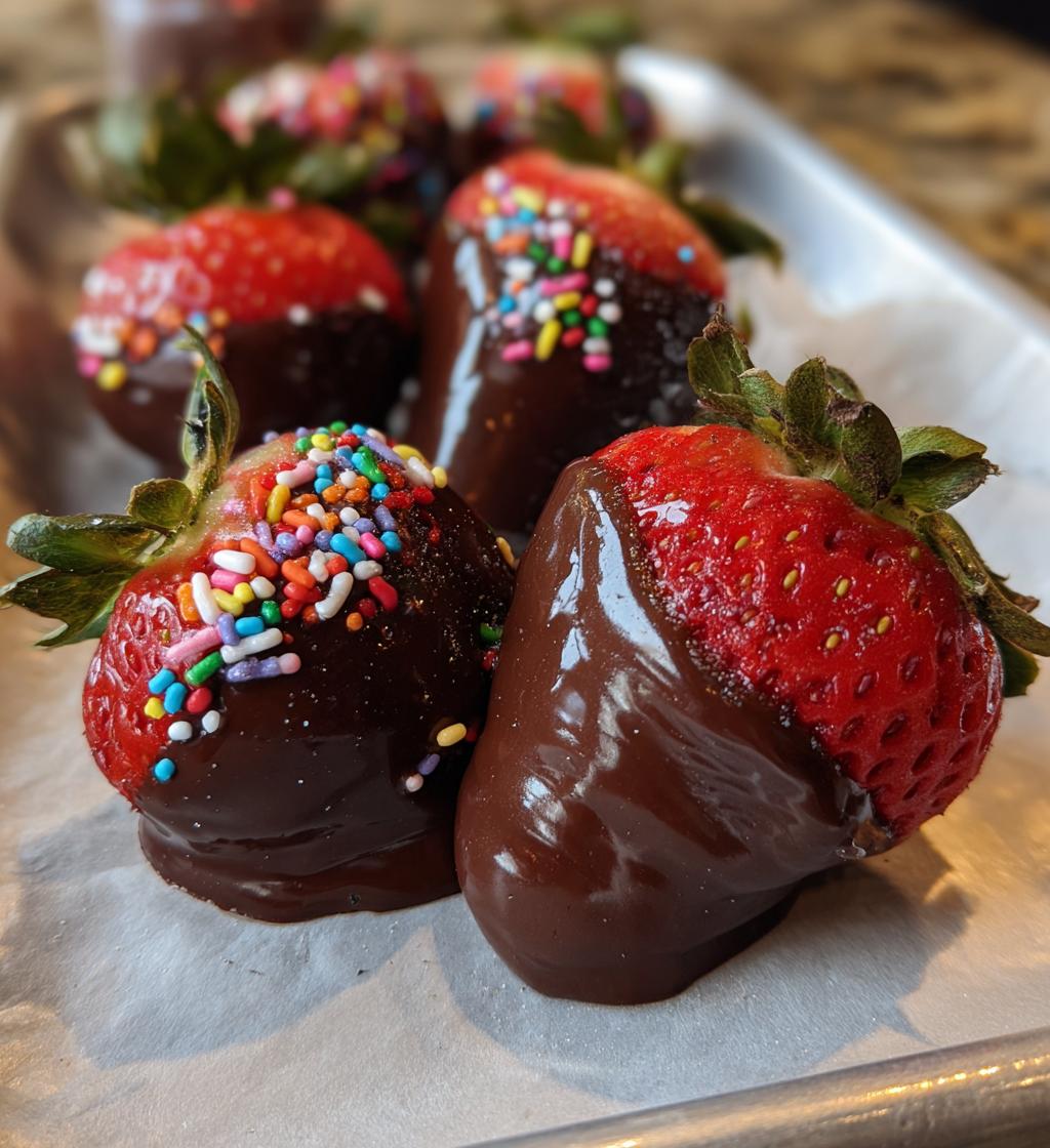 valentine day strawberries