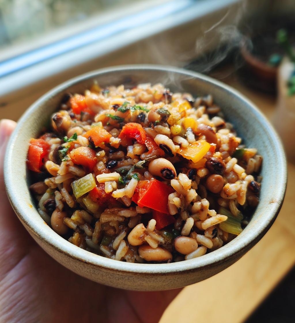 vegan hoppin john