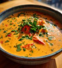 vegan lobster bisque