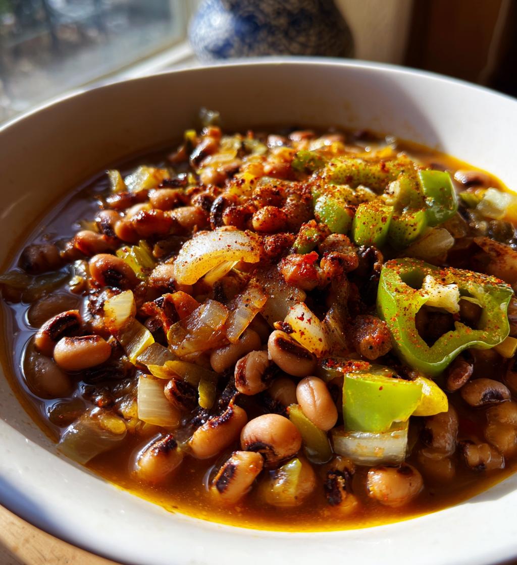 vegetarian black eyed peas