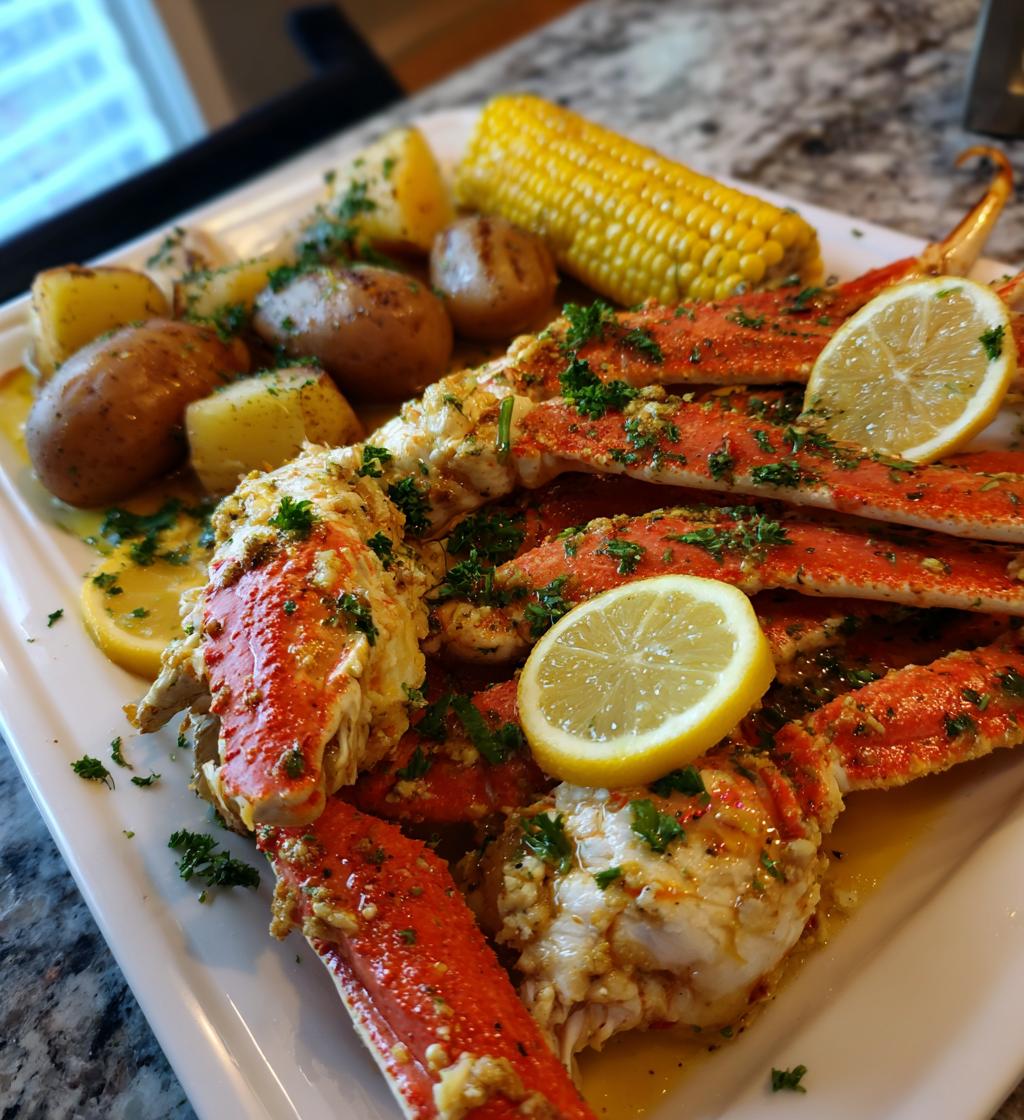 what goes with crab legs