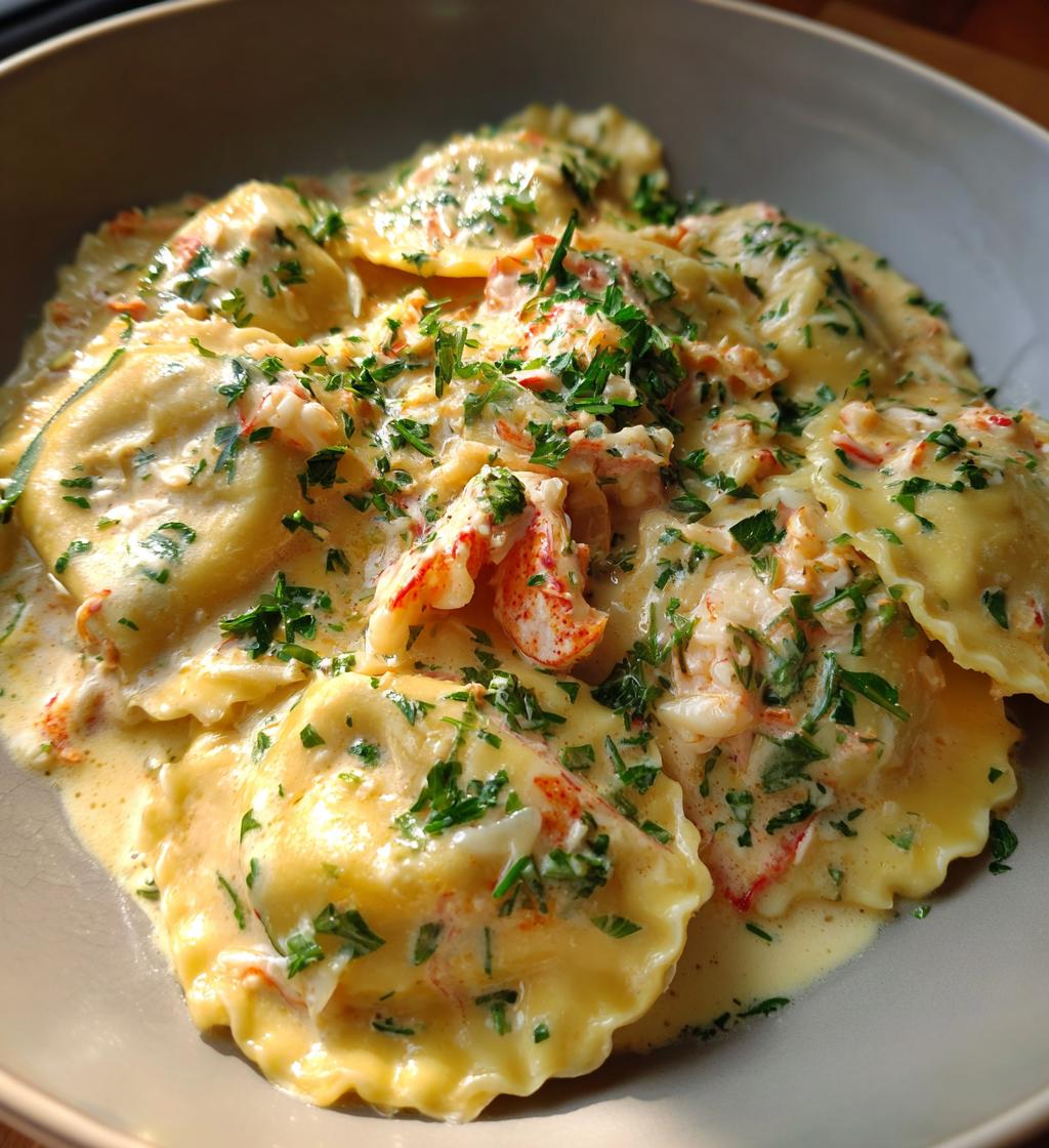 what to make with lobster ravioli