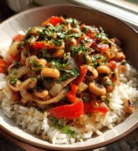 what to serve with black eyed peas