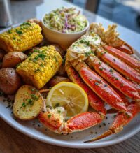 what to serve with crab legs dinners