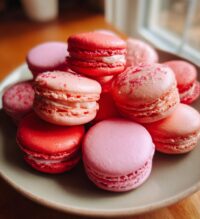 24 pack valentines inspired macarons