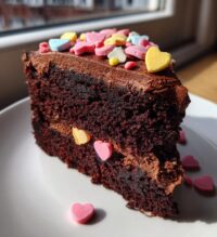anti valentines day cake