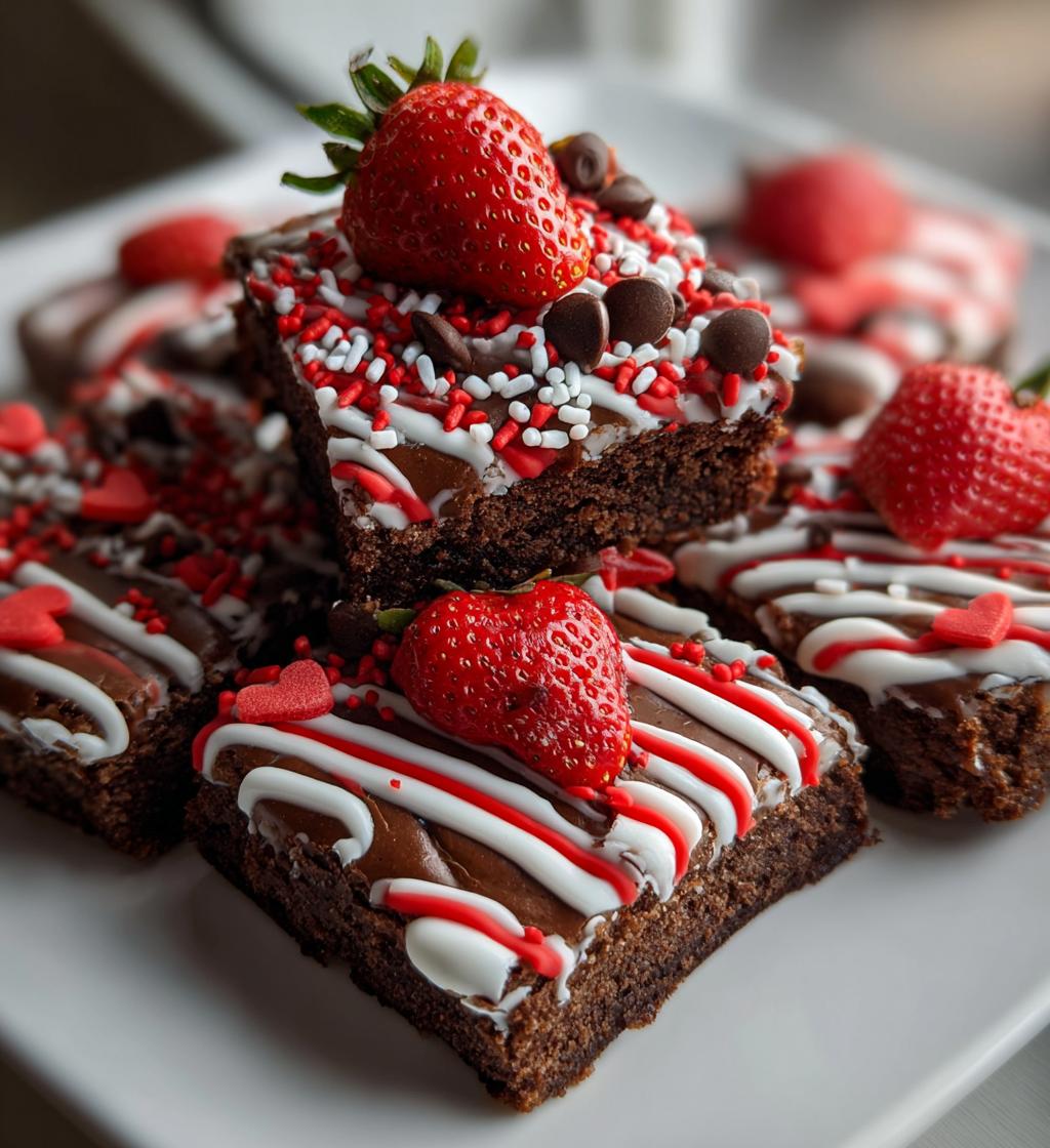 brownie decorating ideas valentines day