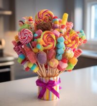 candy bouquet valentines day