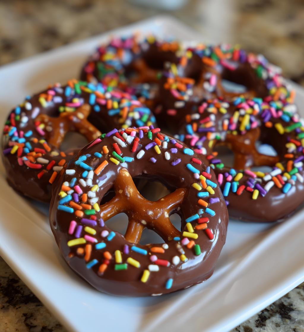 chocolate covered pretzels valentines