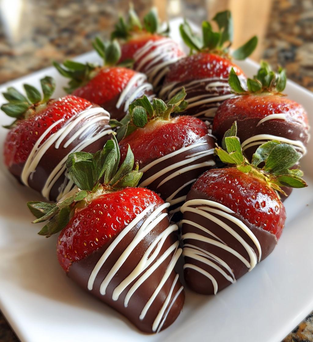 chocolate covered strawberry valentines