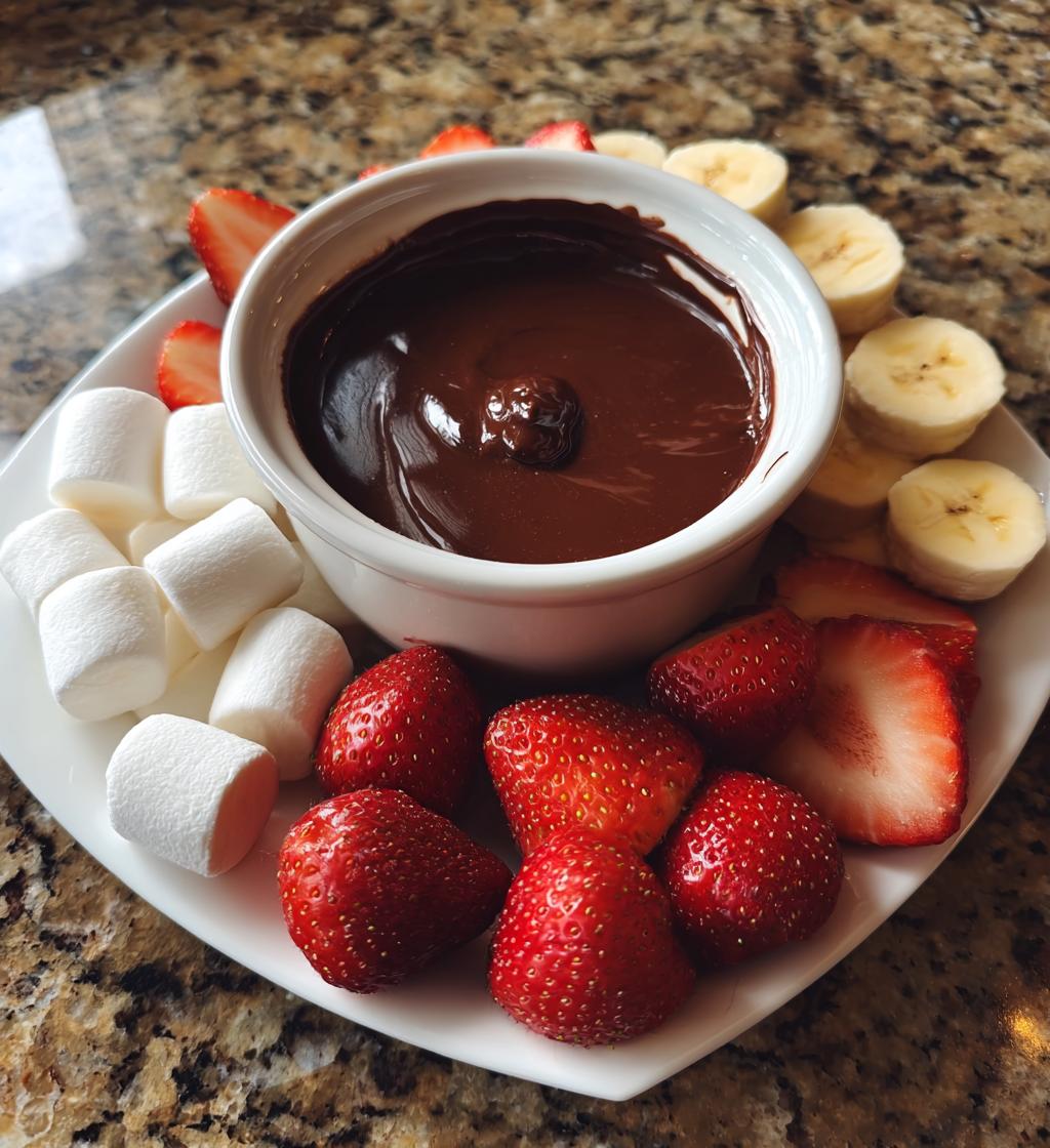 chocolate fondue valentines day