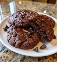 chocolate valentines cookies