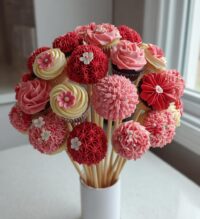 cupcake bouquet valentines day