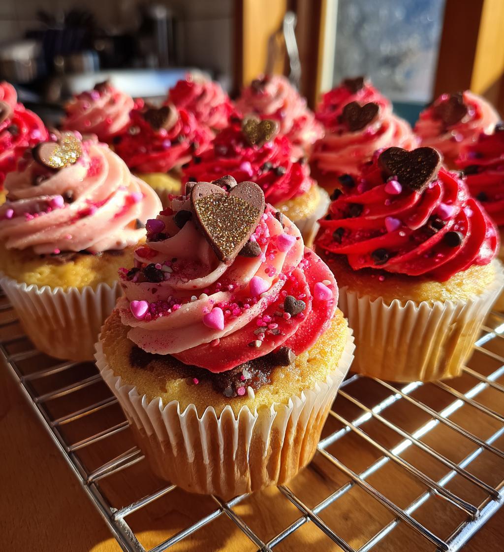 cupcake decorating valentines day