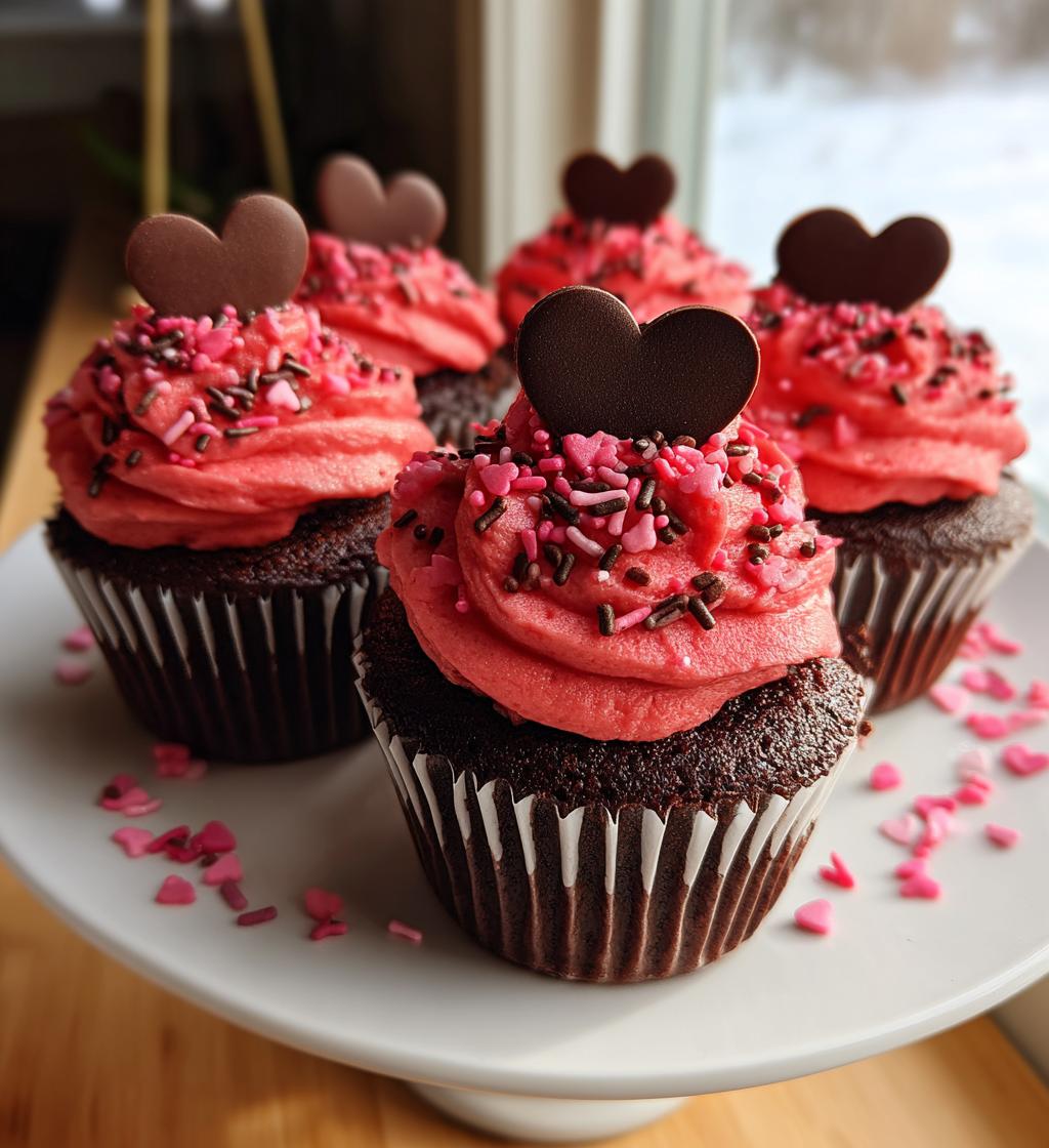cupcakes decoration valentines day