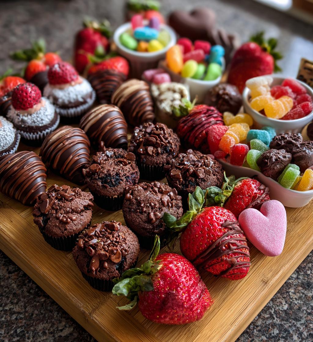 dessert board valentines