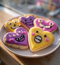 funny valentines cookies