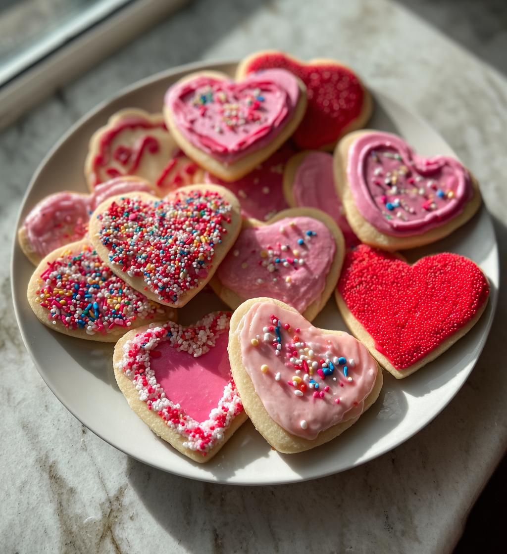 kids valentines cookies