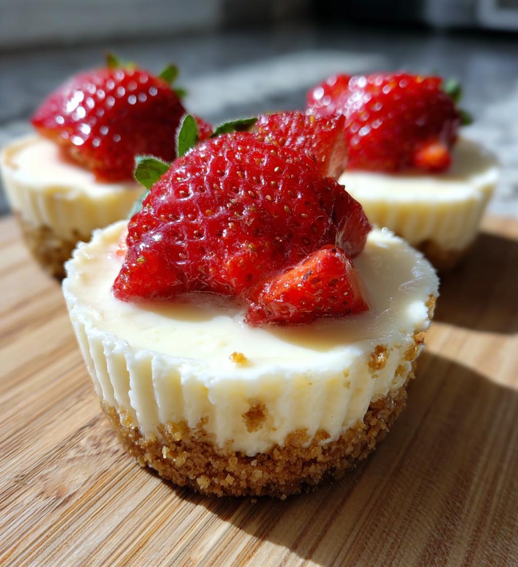 mini cheesecakes valentines day