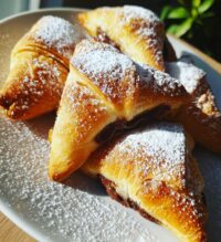 nutella puff pastry valentines