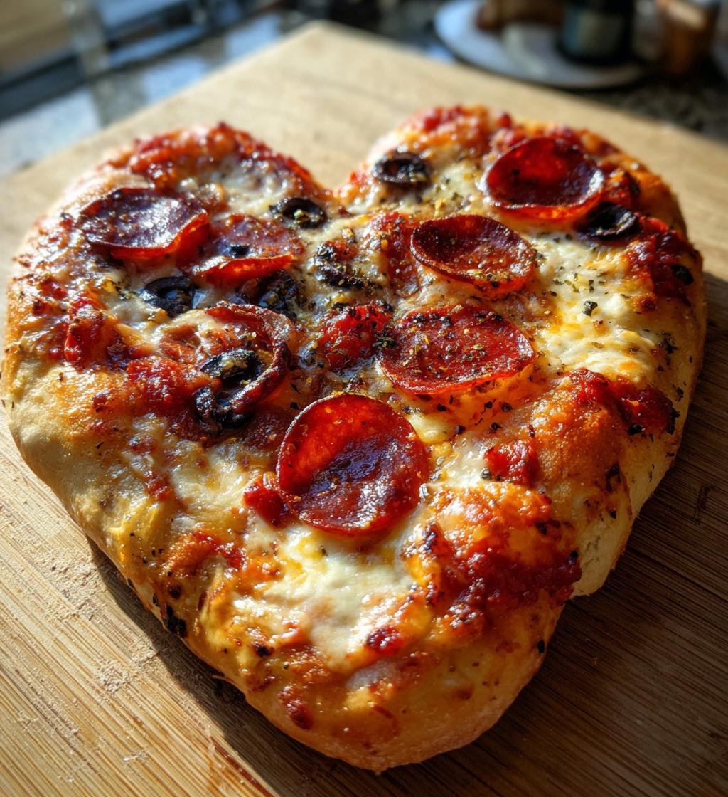 pizza for valentines day