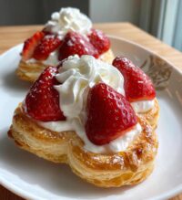 puff pastry dessert valentines