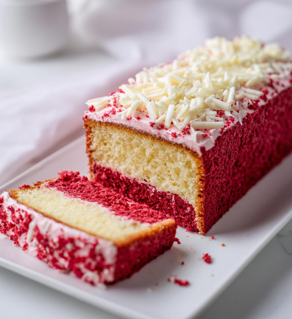 rectangle valentines cake
