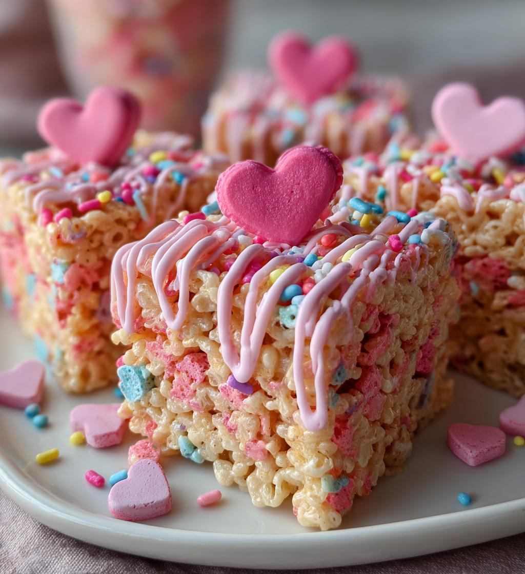 rice krispie treats valentines