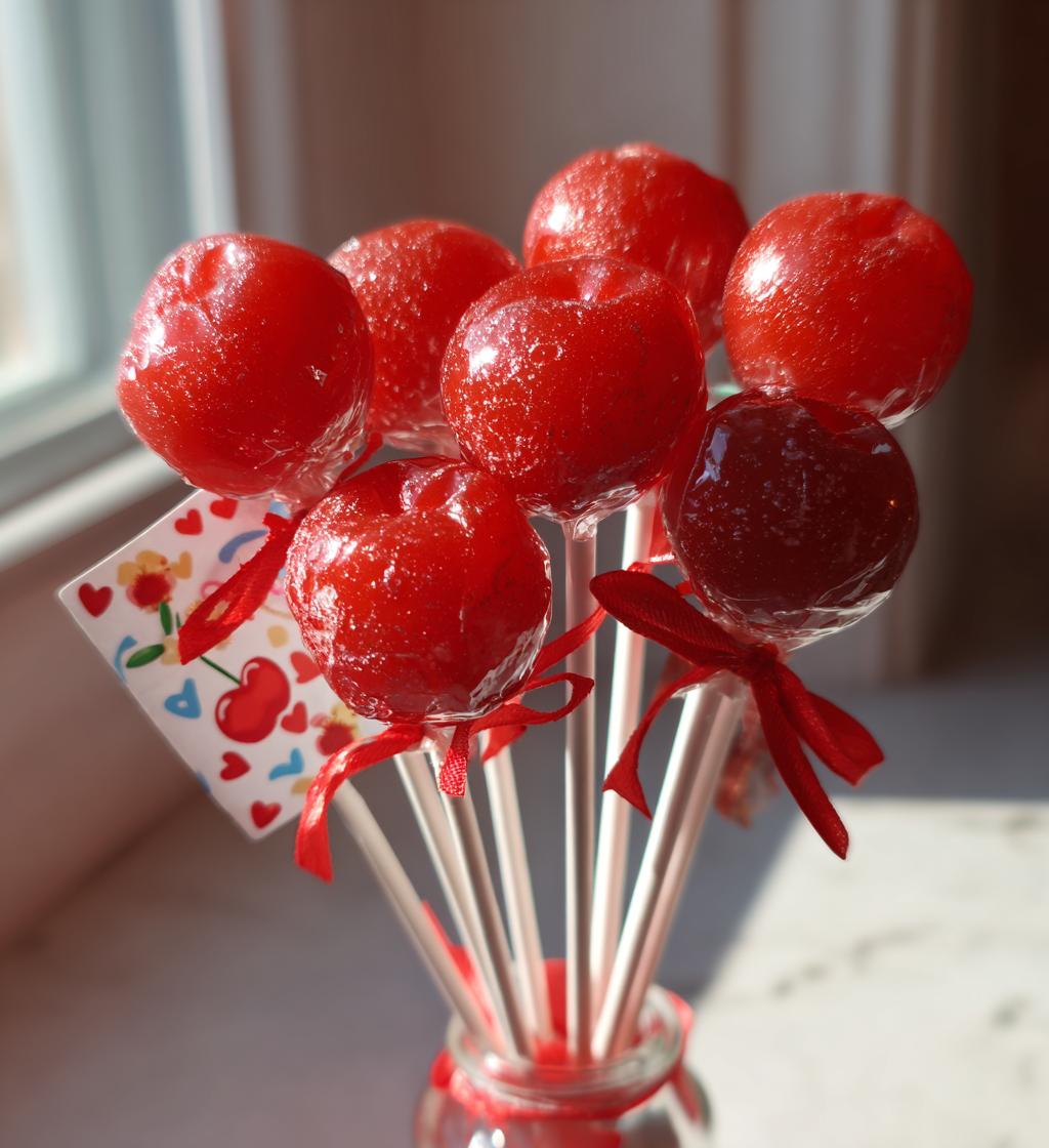 tootsie pop cherry valentines