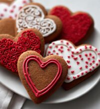valentine gingerbread