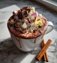 valentine hot chocolate bar