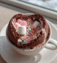 valentine hot chocolate bomb