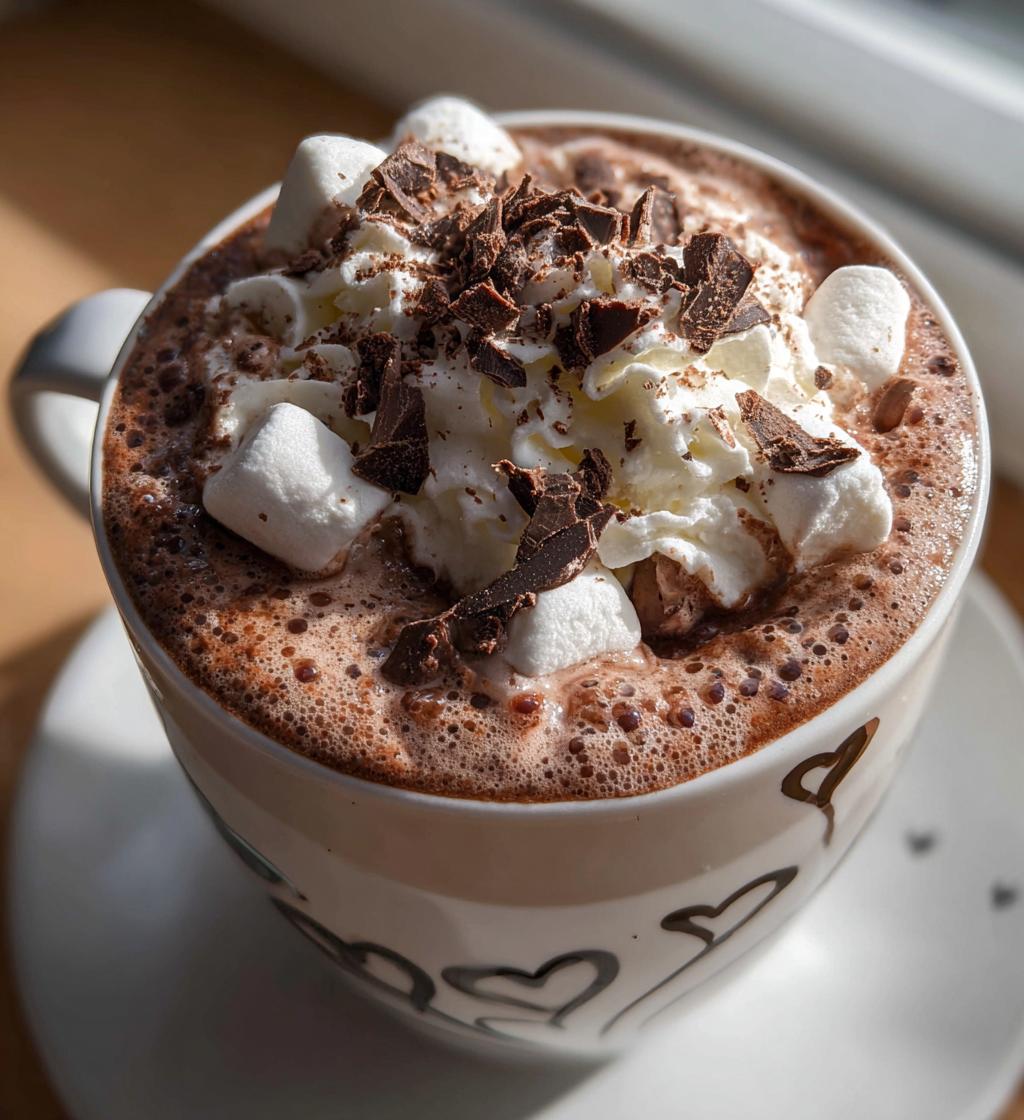 valentine hot cocoa bar