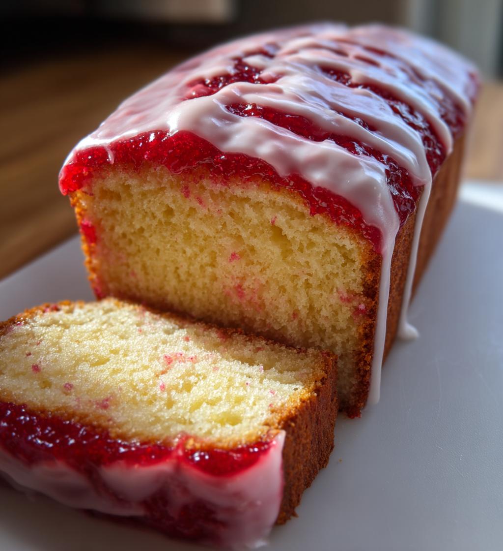 valentine loaf cake