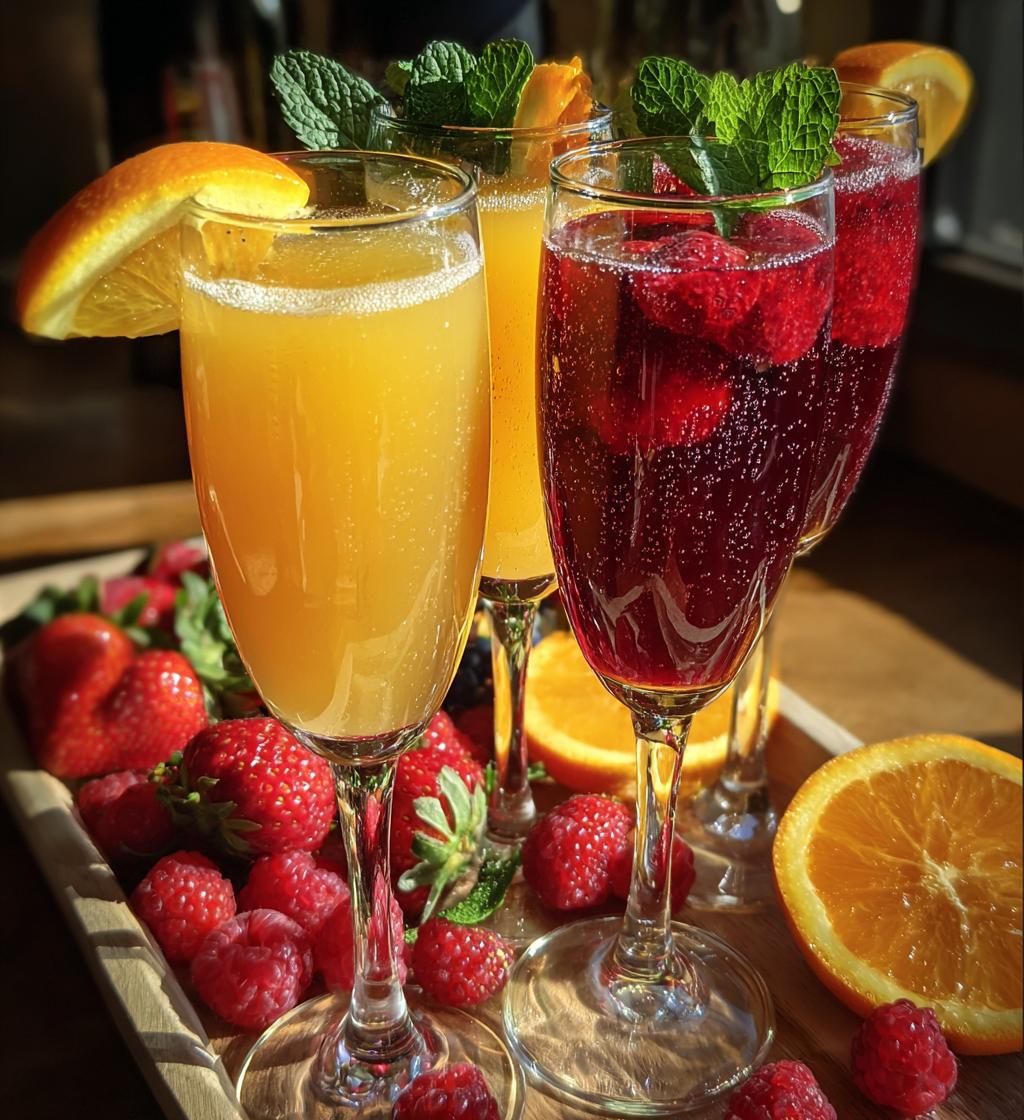 valentine mimosa bar