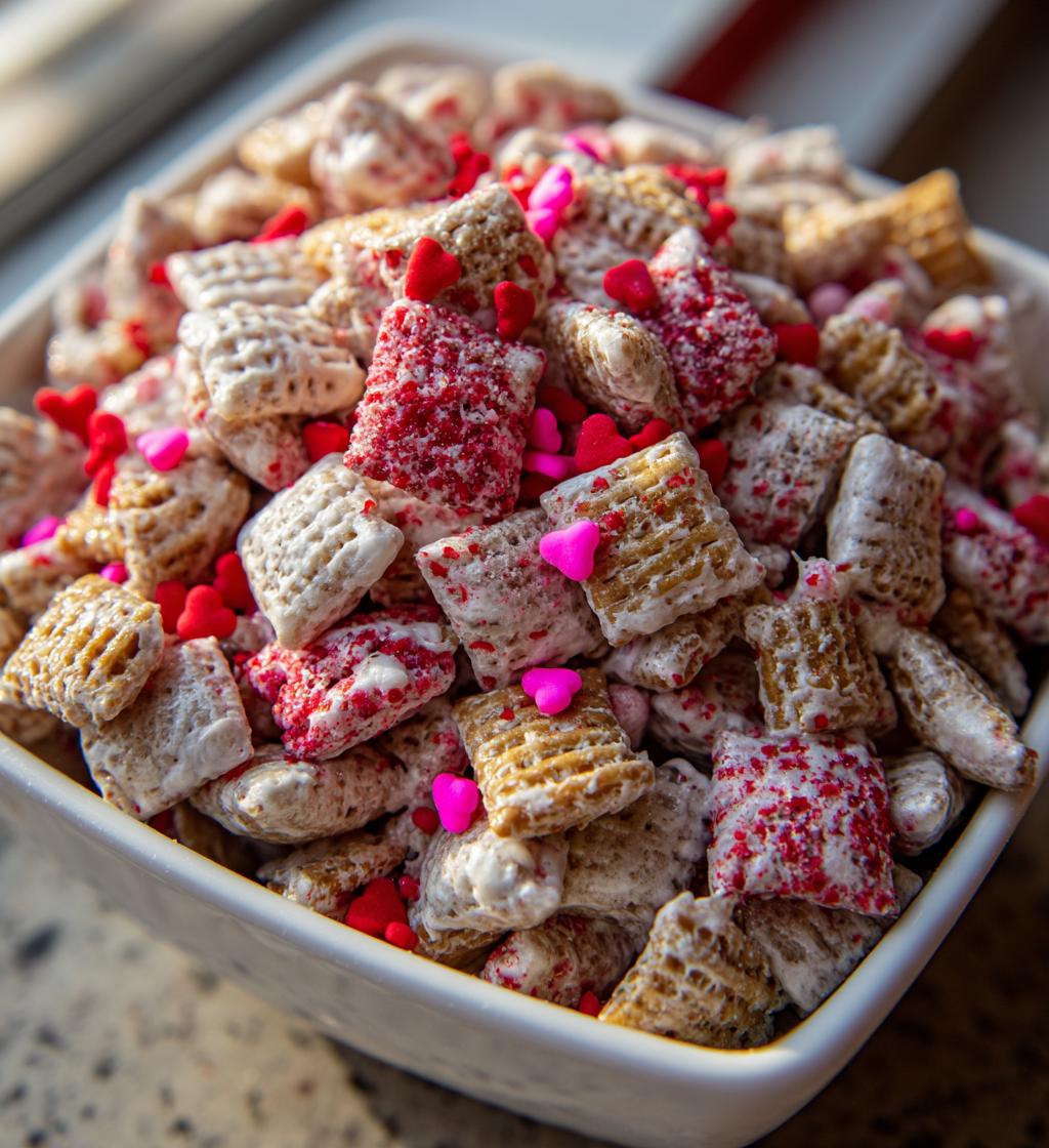 valentine muddy buddy recipe