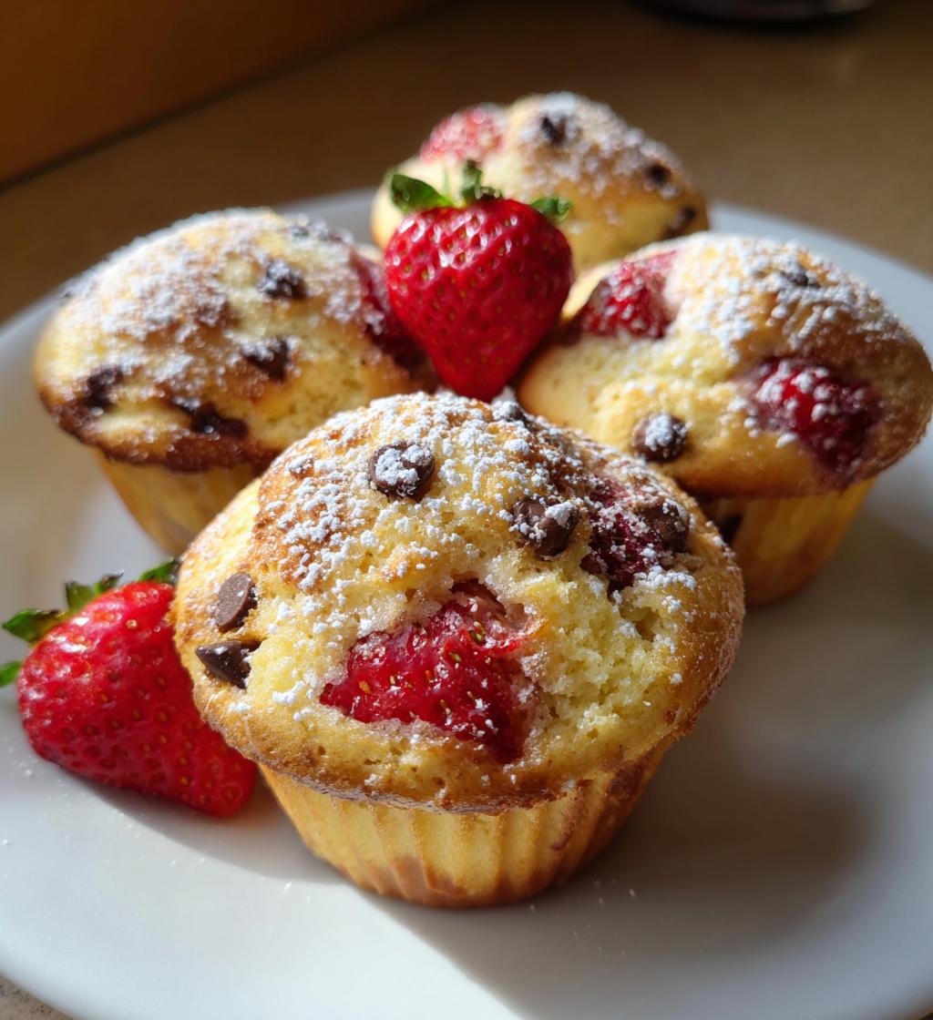 valentine muffins