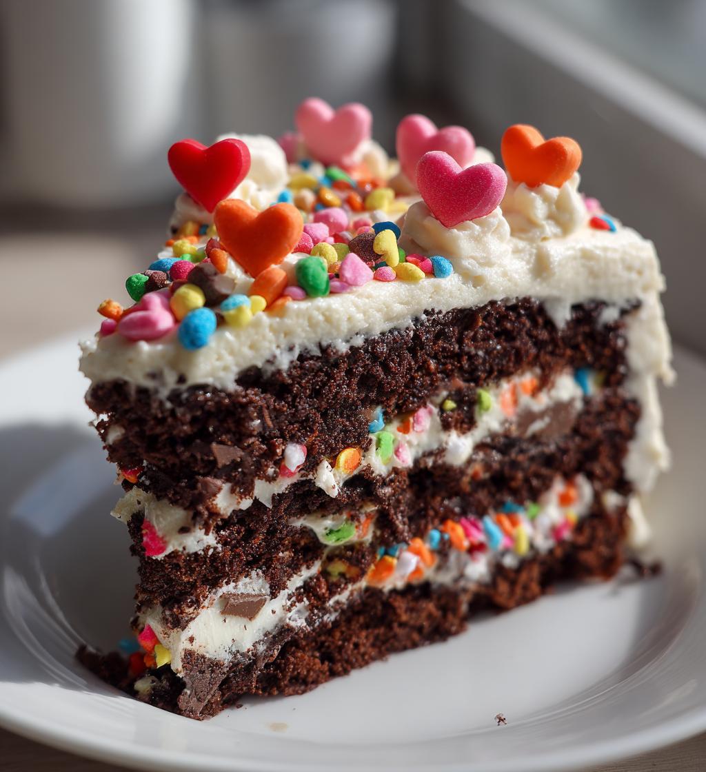 valentine sheet cake