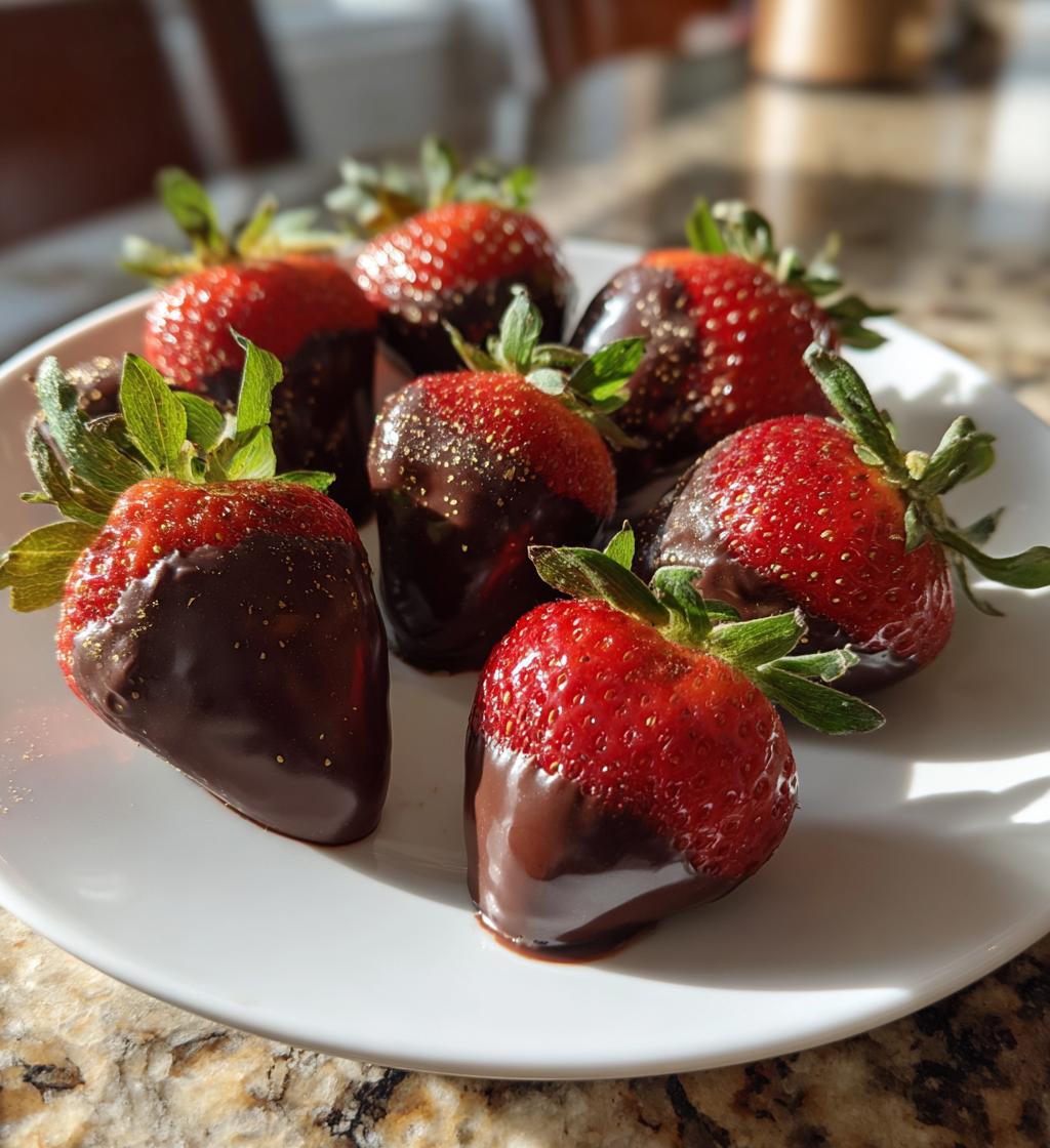 valentine strawberries