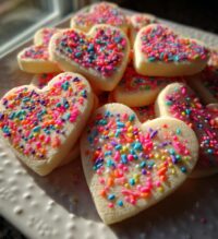 valentine sugar cut-out cookies