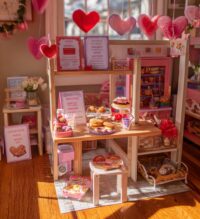 valentines bakery printable dramatic play