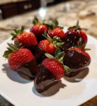 valentines chocolate covered strawberry for him