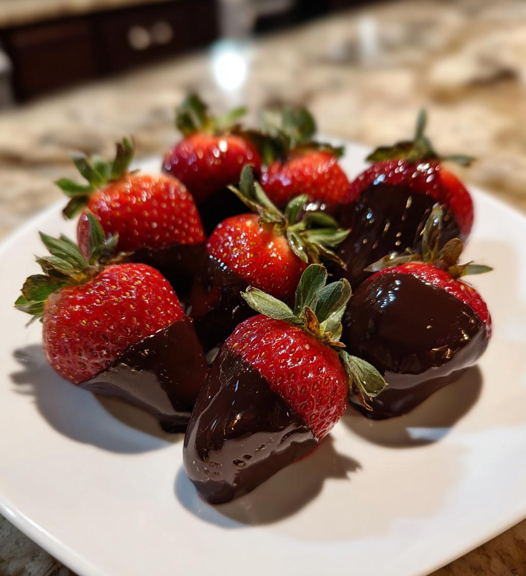 valentines chocolate covered strawberry for him