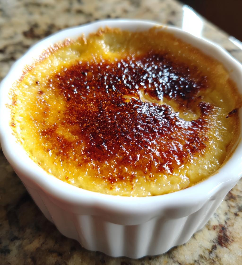 valentines creme brulee